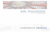 Chartered Accountants · NPV & ASSOCIATES – Corporate Profile | 4 Brief Profile Sr. No. Particulars Details 1 Name of the Firm: NPV & Associates 2 Constitution: Partnership Firm