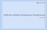 Jefferies Global Healthcare Conference2 Disclaimer This presentation has been organised by Vectura Group plc (the Company) in order to provide general information on the Company. This