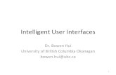 IntelligentUser(Interfaces( · IntelligentUser(Interfaces((IUI)(• User(interfaces(–asoDware(interface(for(human(users(– Very(concrete(butopenGended(• Intelligent(–does(something(the(user