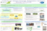 Institute for Global Change Adaptation Science, Ibaraki University€¦ · such as RS, GPS and GIS Adaptation for urban landscapes and waterfront space - Ibaraki, Vietnam/Hue Policy