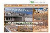 WESTERN BUILDER GUIDE - bc.com€¦ · 3 oise Cascade WP • Western uider uide • 5/27/2 r 7/2/25 BCI® Floor Framing Details LATERAL SUPPORT • ®BCI Joists shall be laterally