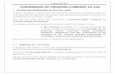 CONVERSION OF UNLISTED COMPANY TO LLP€¦ · 1. AS PER THE PROVISIONS OF LLP ACT, 2008 In India, formation, registration, and regulation of an LLP is exclusively governed and controlled