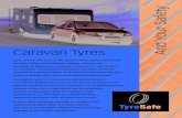 Photo courtesy of The Caravan Club Caravan Tyres And Your ... · Caravan Tyres And Your Safety Tyres are the only parts of the caravan which are in contact with the road. Safety in