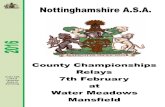 Swimming...Withdrawal Procedure Withdrawal prior to the day of meet: withdraw@notts-swimming.co.uk Withdrawal on the day of meet: Final notice of the withdrawal of swimmers must be