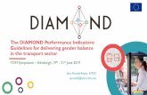 Poveda-Reyes The DIAMOND performance indicators v2 · The DIAMOND Performance Indicators: Guidelines for delivering gender balance ... and smoother ingress and egress. 17 TDM Symposium