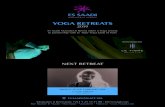 YOGA RETREATS - essaadi.com · YOGA RETREATS 2019 NEXT RETREAT Es Saadi Marrakech Resort offers a Yoga retreat in partnership with Le Tigre Yoga Club of Paris ES SAADI PALACE SPA