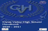 Handbook 2020 21 · 3 Handbook 2020/21 Deputy First Minister, John Swinney was guest of honour at the Clyde Valley High School prizegiving in June 2018. Watch our Vision Film here…..