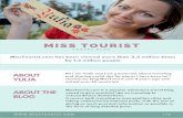 Miss Tourist Media Kit€¦ · ON SOCIAL MEDIA 13.000 LIKES 350 COMMENTS 1.000 SOCIAL MEDIA SHARES 30 BOOKINGS 2 posts, published in July 2017 Please check #misstourist_jordan on