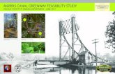 MORRIS CANAL GREENWAY FEASIBILITY STUDY · from the Morris Canal were employed on canals in Japan, Poland and Nova Scotia. The Poland canal planes are still operating and are major