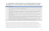 4. Portfolio Performance of World Bank Group Support for ...ieg.worldbankgroup.org/sites/default/files/Data/...4. Portfolio Performance of World Bank Group Support for Innovation and