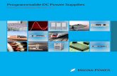 Programmable DC Power Supplies - TestEquity€¦ · • Powder coating • Surface-mount technology (SMT) board assemblies • Printed circuit board assemblies • Machining and heat-sink