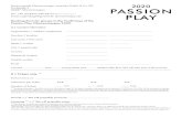 Booking form for groups to the Youth Days of the Passion Play Oberammergau … · 2019. 10. 28. · Passionsspiele Oberammergau Vertriebs GmbH & Co. KG Dorfstraße 3 82487 Oberammergau