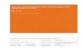 POLICY, PROCEDURES AND GUIDELINES FOR RESEARCH ETHICS … Regulations... · 2018. 10. 9. · Definitions, research ethics principles, and procedures drafted and agreed by University