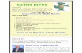 GATOR BITES · Here's your October 2019 edition of Gator Bites with ideas and tips to help grow and improve your business or organization. FEATURE ARTICLE Single Focus For Better