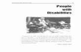 People with Disabilities - Department of Health...92 People with Disabilities Iberville Parish Health Profile One in five Americans, 49.7 million people, are living with some type