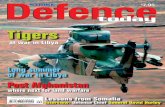 Defence · 2018. 3. 26. · Defence today Volume 9 Number 2 - September 2011 $7.95 Lessons from Somalia Interview: Defence Chief General David Hurley Tigers Post Afghanistan Long