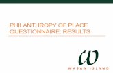 PHILANTHROPY OF PLACE QUESTIONNAIRE: RESULTS€¦ · Philanthropy of Place Questionnaire: Results 10.10.2014 . Participants 0% 20% 40% 60% 80% 100% participant facilitator partner/founder