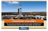 Fracking Failures - catskillcitizens.org · – from fracking to solar energy, global warming to transportation, clean water to clean elections. Our experts and writers deliver timely