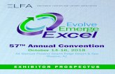 57 Annual Conventionapps.elfaonline.org/events/2018/AC/ConvProspectus.pdf · Attendance/Membership Profile Corporate Executive Operations Sales & Business Development Top 3 Company