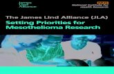 Setting Priorities for Mesothelioma Research...Mesothelioma Priority Setting Partnership (PSP) and found it extremely refreshing that patients, carers, health professionals and clinicians