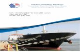 Panama Maritime Authority Directorate General of Merchant Marine · 2019. 9. 1. · 1 Merchant Marine General Directorate Department of Maritime Casualty Investigations Report: M/V