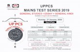 UPPCS Think IAS Think Drishti MAINS TEST SERIES 2019€¦ · 2 Contact : 1 11 Salient Features zzA perfect synthesis of current affairs and conventional topics in the question paper