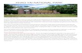 KHAO YAI NATIONAL PARK YAI NATIONAL PARK program 3.pdfKhao Yai is built like a small Italian village with small narrow streets filled with lots of small shops, such as coffee shops,