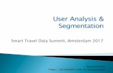 Smart Travel Data Summit, Amsterdam 2017 · audience is to simply ask customers their reasons for visiting/abandoning your website, becoming a user, or subscribing to your newsletter.