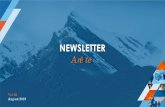NEWSLETTER - SSA SOLUTIONS...NEWSLETTER Arête Vol 22 August 2019 1 Arête Vol 22.0 Dear reader, we are delighted to bring you yet another edition of Arête. We have endeavoured to