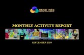 MONTHLY ACTIVITY REPORT - Readindia.ngoreadindia.ngo/monthly-report/Monthly report September... · 2019. 1. 28. · • Success Story - Ruksana HEALTH EduCATION REAd ExPENsION INfORMATION