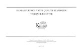 KANSAS SURFACE WATER QUALITY STANDARDS VARIANCE … 04272017... · 2017. 6. 29. · Pollutant Minimization Plan (PMP) for each discharger, thus the HAC. The HAC will serve as the