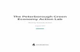 The Peterborough Green Economy Action Lab · vision for Peterborough. Below is a summary of the types of actions that were suggested to advance Peterborough in this direction. The