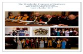 The Swordsman Issue 34 The Worshipful Company of Engineers ... · The Swordsman Newsletter ... 15th October 2014 3 The Lord Mayor’s Show, 8th November 2014 8 Fireworks Supper ...