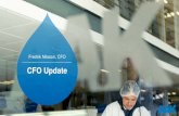CFO Update - AAK€¦ · CFO Update Fredrik Nilsson, CFO . 2 The Co-Development Company ... Financial position Equity ratio 50% 42% 8% - Net working capital 3 309 3 406 -97 -3% ...