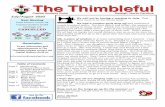 Reminder - capitalquilters.org · Reminder: To put information and advertisements in The Thimbleful please contact the Capital Quilters Guild at: Information@capitalquilters.org We