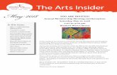 The Arts Insider May 2018 - files.constantcontact.comfiles.constantcontact.com/9c207b08001/4de10517-8387-4754-8b38-… · 3 | Arts Insider May 2018 Make Plans to Attend ArtsFest 2018