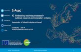 Apresentação do PowerPoint · considerations in the national RI roadmap, even when it does not include direct funding commitments. Embedding RI Roadmap Processes in National Research