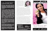 Is Homebirth Safe?mebirth Safe SAFETYtrusthomebirth.com/images/2011-homebirth-guide.pdf · sacred and should be handled with love, care and care-ful preparation. Janae believes in