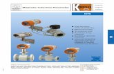 Magnetic Inductive Flowmeter monitoring analysing · 2020. 8. 19. · EPS 1/08-22 1 S5 measuring • monitoring • analysing Magnetic Inductive Flowmeter KOBOLD Messring GmbH Nordring
