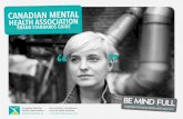 AL TION ARDS GUIDE - CMHA Thunder Bay · ideas and thinking. CMHA has three different logo formats for each level of the organization: national, provincial and branch. ... However,