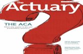 The Actuary, October/November 2014, Volume 11, Issue 5 · please contact Jacque Kirkwood, magazine staff editor, at (847) 706-3572, jkirkwood@soa.org or Society of Actuaries, 475