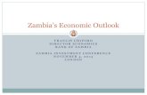 Zambia’s Economic Outlook · Recent Economic Developments: Economic Growth Zambia’shas had a strong record of economic growth, outperforming SAA.This has also been reflected in