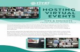 HOSTING VIRTUAL EVENTS · 2020. 8. 9. · River Network 6 Hosting Virtual Events POST EVENT Communications Thank everyone! If you plan to continue access to your content post-event,
