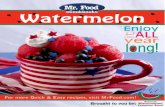 Mr. Food: Watermelon eCookbook · up some watermelon and make mealtime memories with it, 'cause every one of our watermelon recipes is an…"OOH IT'S SO GOOD!!®" P.S. Enjoy this
