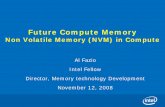 Al Fazio Intel Fellow Director, Memory technology Development …€¦ · Putting it together: SSD Reliability Metrics SSD UBER values can be