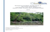 Biological and Water Quality Study of the Cross Creek ...Mingo Junction. Of the 31 biological samples collected, 24 sites (77.4%) were fully meeting the designated or recommended aquatic