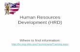 Human Resources Development (HRD)hr.ong.ohio.gov/Portals/0/technicians/training...Technical Competency, understand regulations, HRD Crs . Human Resources Development Requesting Training