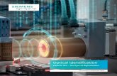 Industrial Identification: Optical Identification Brochure5ef6fb64-13e… · data such as product ID with position and time in production and ensure that the results of tracking are