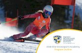 2018 Elite Snowsports Academy · platform. Content and work for the winter term is uploaded by teachers before the commencement of term. In conjunction with the winter term planner,