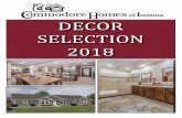 DDECOR ECOR SSELECTIONELECTION 22018018 - Hunter Modular Homes · Florentine Carrara Emblem Gray Cavern 4” x 12” Color Appeal Glass Tile Kitchen/Utility - Double Row or Full &